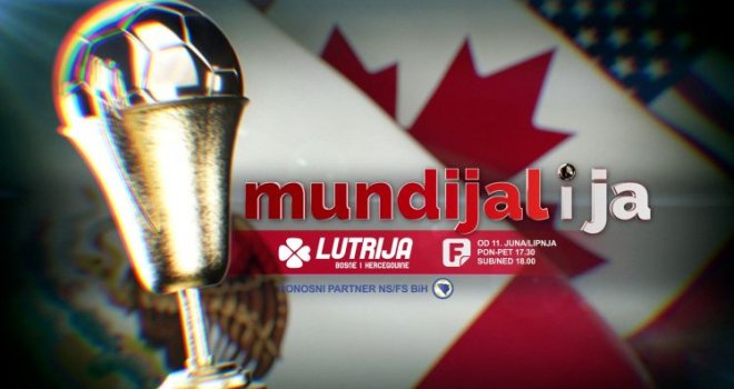 'Mundijal i ja uz Lutriju BiH': Specijalna emisija na Federalnoj televiziji od 10. juna