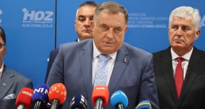 Čović i Dodik iz Mostara poručili:Sve odluke visokih predstavnika treba ukinuti