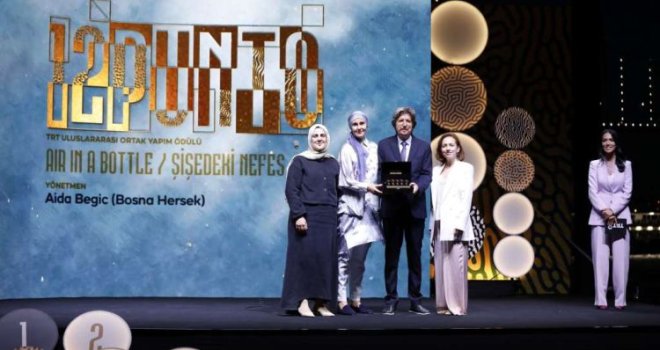 Filmski projekat Aide Begić 'Zrak u boci' osvojio TRT International Co-Production Award