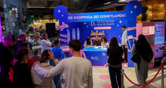 Rođendan koji se pamti u BCC Sarajevo: Poznati dobitnici nagrada i putovanja u Disneyland