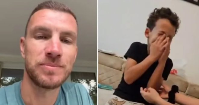 Uroš iz Banje Luke nacrtao Edina Džeku kako se krsti, javio mu se Dijamant