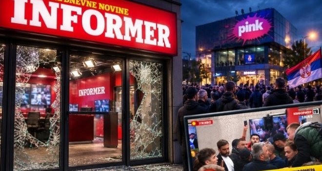 Je li na pomolu nekontrolisani haos u Beogradu: 'Vučićevi mediji' na udaru, studenti pokušavaju spriječiti nasilje  